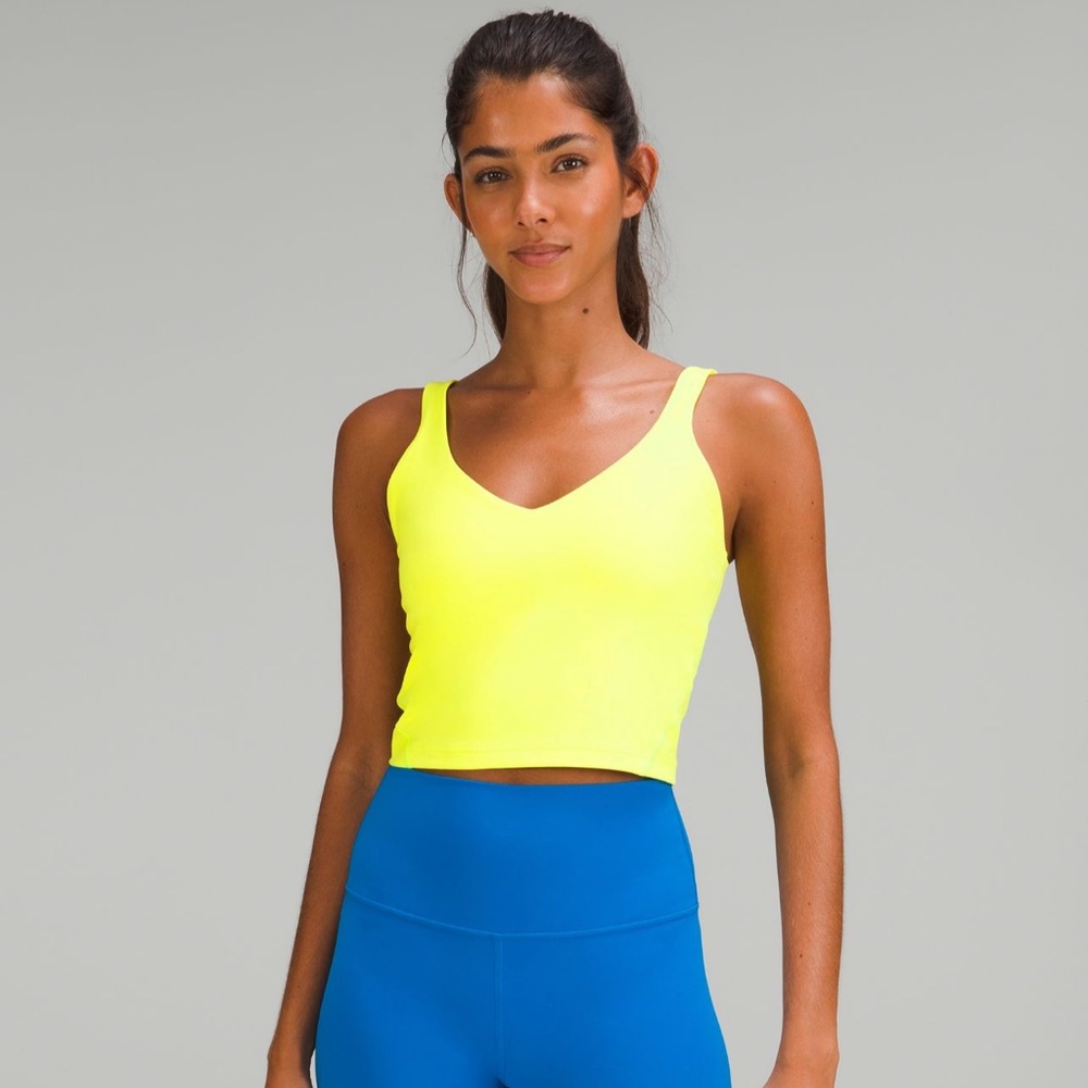 lululemon Align Tank Top size 10 electric lemon